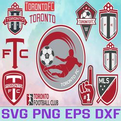 Toronto FC Soccer Team svg, Toronto FC svg, MLS Teams svg, MLS Svg, Png, Dxf, Eps, Instant Download