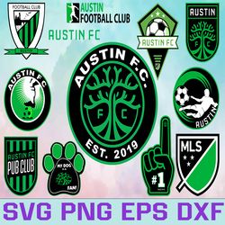 Austin FC Soccer Team svg, Austin FC svg, MLS Teams svg, MLS Svg, Png, Dxf, Eps, Instant Download