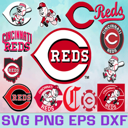 Cincinnati Reds Baseball Team Svg, Cincinnati Reds Svg,MLB Team  svg, MLB Svg, Png, Dxf, Eps, Jpg, Instant Download