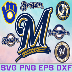 Milwaukee Brewers Baseball Team SVG, Milwaukee Brewers svg, MLB Team  svg, MLB Svg, Png, Dxf, Eps, Jpg, Instant Download