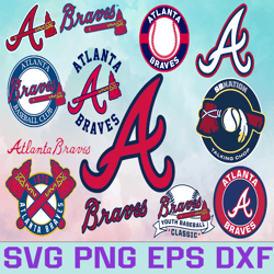 Atlanta Braves Baseball Team Svg, Atlanta Braves svg, MLB Team  svg, MLB Svg, Png, Dxf, Eps, Jpg, Instant Download