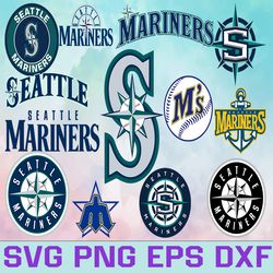 Seattle Mariners Baseball Team Svg, Seattle Mariners svg, MLB Team  svg, MLB Svg, Png, Dxf, Eps, Jpg, Instant Download