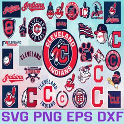 Cleveland Indians Baseball Team svg, Cleveland Indians Svg, MLB Team  svg, MLB Svg, Png, Dxf, Eps, Jpg, Instant Download