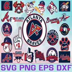 Atlanta Braves Baseball Team Svg, Atlanta Braves Svg,MLB Team  svg, MLB Svg, Png, Dxf, Eps, Jpg, Instant Download