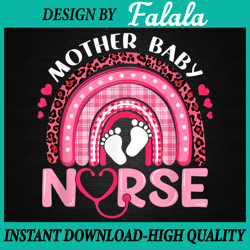 rainbow mother baby nurse png, nursing valentine png, mother baby png valentine's day png, digital download