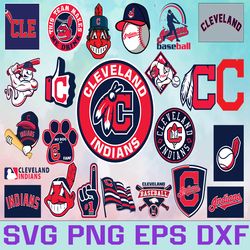 Cleveland Indians Baseball Team svg, Cleveland Indians Svg, MLB Team  svg, MLB Svg, Png, Dxf, Eps, Jpg, Instant Download