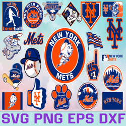 New York Mets Baseball Team svg,  New York Mets Svg, MLB Team  svg, MLB Svg, Png, Dxf, Eps, Jpg, Instant Download