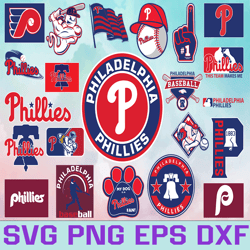 Philadelphia Phillies Baseball Team Svg, Philadelphia Phillies Svg, MLB Team  svg, MLB Svg, Png, Dxf, Eps, Jpg