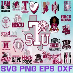 Texas Southern Football Team Svg, Texas Southern svg,  HBCU Team svg, Mega Bundle, Designs, Cricut, Cutting File