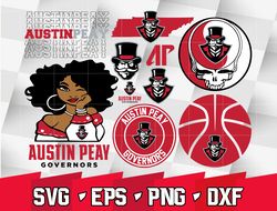 Austin Peay Governors SVG bundle , NCAA svg, logo NCAA bundle svg eps dxf png , digital Download , Instant Download