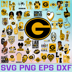 Grambling State Football Team Svg, Grambling State SVG, Grambling State  SVG, HBCU Team svg, Mega Bundle, Designs