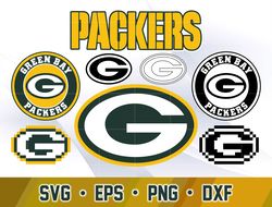 Green Bay Packers  SVG bundle , Green Bay Packers svg dxf eps png , N F L Teams svg , digital download