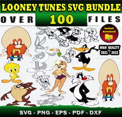 100 LOONEY TUNES MEGA SVG BUNDLE - SVG Files for print & cricut