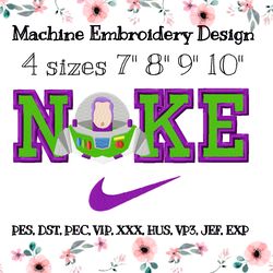 Nike Buzz Lightyear embroidery desing