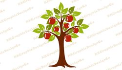Apple tree svg Apple tree clipart Apple tree png Apple tree vector Apple tree eps Apple tree dxf Apple tree clip art