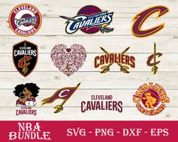 Cleveland Cavaliers Bundle SVG, Cleveland Cavaliers SVG, NBA Bundle SVG, Sport SVG