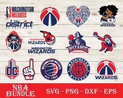 Washington Wizards Bundle SVG, Washington Wizards SVG, NBA Bundle SVG, Sport SVG