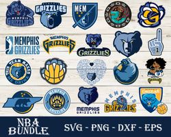 Memphis Grizzlies Bundle SVG, Memphis Grizzlies SVG, NBA Bundle SVG, Sport SVG
