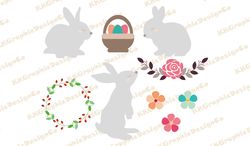 Easter svg bundle Easter bunny svg Happy easter svg Rabbit svg Easter bunny png Easter shirt svg Happy easter png