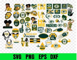Green bay packers logo, bundle logo, svg, png, eps, dxf
