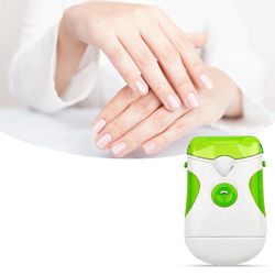 LED Light Nail Manicure Pedicure Polisher Tool-Portable Electric Nail Trimmer Nail Clipper