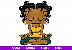 BETTY BOOP PACKERS GIRL SVG, Betty boop PACKERS girl NFL,  Betty Boop SVG, Betty Boop NFL, Betty Boop Svg