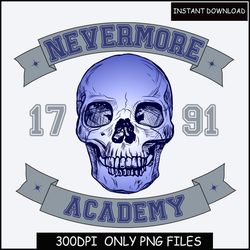 Nevermore Academy Png, Wednesday Addams Png, Wednesday Addams Shirt Png, Wednesday Shirt Png