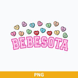 Bebesota Bunny PNG, Candy Heart Valentine PNG, Valentine Day PNG