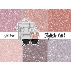 Stylish Girl Glitters
