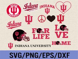 Indiana Hoosiers svg, Indiana Hoosiers logo bundle logo, svg, png, eps, dxf, n-c-aa logo