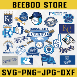 22 Files Kansas City Royals svg, Kansas,City, Royals logo, MLB svg, Instant Download