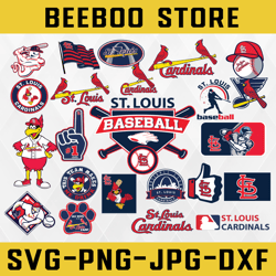 23 Files St Louis Cardinals svg, Cut Files, Baseball Clipart, Cricut,St.Louis, Cardinals svg, MLB svg, Instant Download