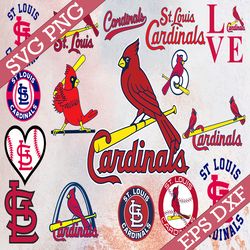 Bundle 16 Files St Louis Cardinals Baseball Team svg, St Louis Cardinals svg, MLB Team svg, MLB Svg, Png, Dxf, Eps, Jpg