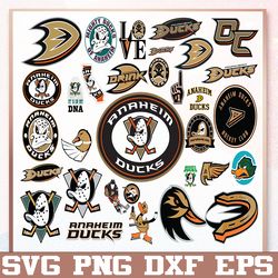 Bundle 32 Files Anaheim Ducks Hockey Team Svg, Anaheim Ducks Bundle SVG, NHL Svg, NHL Svg, Png, Dxf, Eps