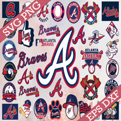Bundle 36 Files Atlanta Braves Baseball Team Svg, Atlanta Braves Svg,MLB Team  svg, MLB Svg, Png, Dxf, Eps, Jpg, Instant