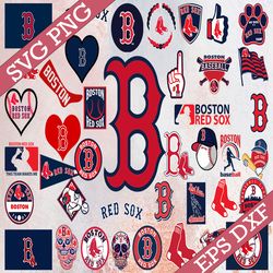 Bundle 41 Files Boston Red Sox Baseball Team Svg, Boston Red Sox Svg, MLB Team  svg, MLB Svg, Png, Dxf, Eps, Jpg, Instan