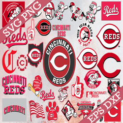 Bundle 34 Files Cincinnati Reds Baseball Team Svg, Cincinnati Reds Svg,MLB Team  svg, MLB Svg, Png, Dxf, Eps, Jpg, Insta