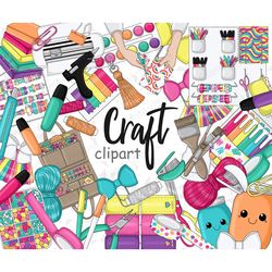 Craft Clipart Bundle | Scrapbook Tool Clipart