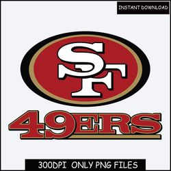 49ERS Football SVG, 49ers echo svg, Clipart for Cricut, Loves 49ers Team svg, 49ers Football Mom svg, Perfect for a Gift