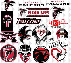 Digital Download, Atlanta Falcons svg, Atlanta Falcons logo, Atlanta Falcons clipart, Atlanta Falcons cricut