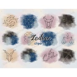 Zodiac Constellation Bundle | Horoscope Illustration