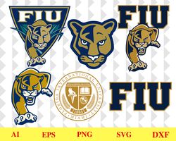 Digital Download, FIU Panthers svg, FIU Panthers logo, FIU Panthers clipart, FIU Panthers png, FIU Panthers cricut