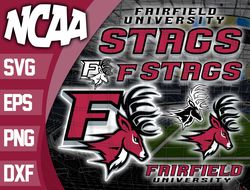 Fairfield Stags SVG bundle , NCAA svg, logo NCAA bundle svg eps dxf png , digital Download , Instant Download