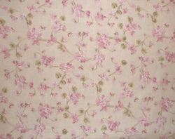 Petite Fllowers Fabric, Fabric with Blooming Flowers, Linen and Viscose Fabric, Botanical Fabric, Garden Floral Fabric