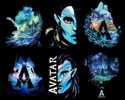Avatar the way of water Avatar 2 png for Shirt, Hot 3D movies, James Cameron movies Png, Digital Download
