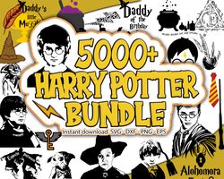 Bundle  Harry Potter Svg Files, Svg for Cricut, Svg for Shirts, Png, Instant Download, Svg Files for Cricut, Svg Design