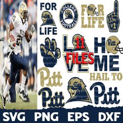 Hall To Pitt Bundles, Hall To Pitt Svg, NCAA Football Svg, NCAA team, Svg, Png, Dxf, Eps, Instant Download
