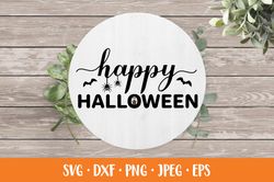 Happy Halloween SVG. Halloween decorations. Farmhouse sign