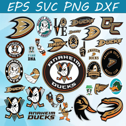 Bundle 32 Files Anaheim Ducks Hockey Team Svg, Anaheim Ducks Bundle SVG, NHL Svg, NHL Svg, Png, Dxf, Eps
