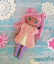 PATTERN Amigurumi crochet doll toy